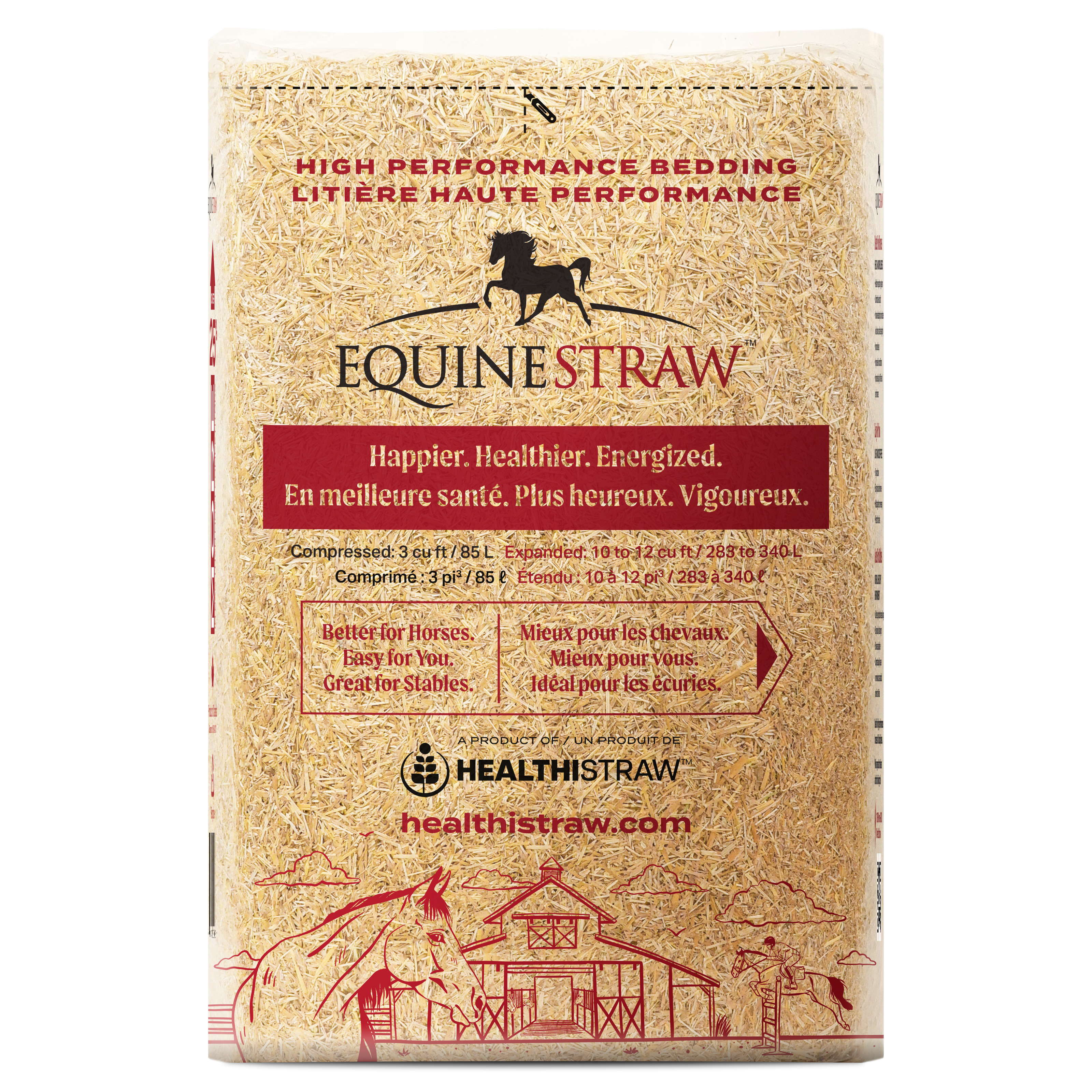 EquineStraw Premium Bedding